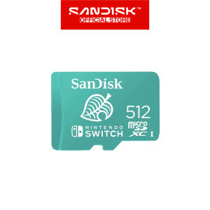 SANDISK® Nintendo®-Licensed Memory Card For Nintendo Switch™ ~ 512GB (SDSQXAO-512G-GN3ZN)