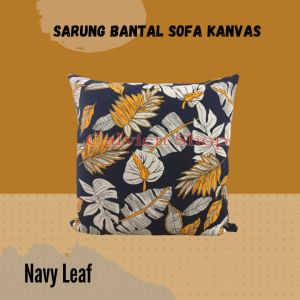Sarung Bantal Kursi Sofa Uk.40x40cm45x45cm dan 50x50cm Bahan Kain Kanvas Tebal Aneka Motif Cantik