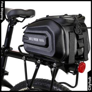 4L EVA Hard Shell Bike Bag Multifunction Bicycle Luggage Carrier Bag Large Capacity Waterproof MTB Road Bike Accessories