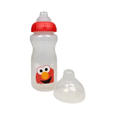 Sesame Street Sippy Cup BPA Free Leak-Proof 12oz 355ml 6 Months Up Soft Spout Training Cup
