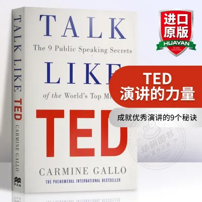 Milu TED Talk Like TED TED Inspirational Original English Books