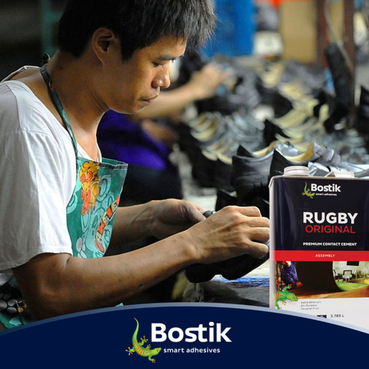 Utac Rugby Bostik Rugby Original 1L Synthetic Rubber Contact Cement Bonding of ...