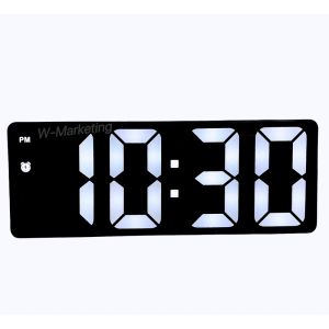 LED Digital Alarm Clock (Time Date Temperature) POWER: Battery Or Usb Plug Operated (UPGRADED)