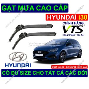 Gạt Mưa Bền Đẹp Kính Lái Hyundai i30 Cặp Gạt Mưa Kính Lái Hyundai i30.. Có Đủ Size Cho Các Đời Xe Hyundai i30..