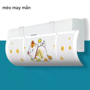 Tấm chắn gió điều hoà tấm chuyển đổi hướng gió điều hoà máy lạnh bảo vệ sức khoẻ gia đình-CA666
