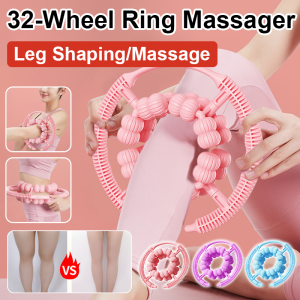 Leg Massager Roller Slim Leg Clamp Equipment Relaxing Stretching Calf Muscle Massager Ring Apparatus