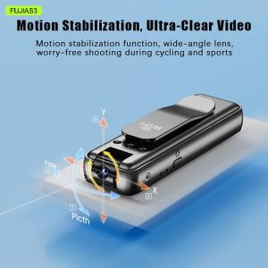 FUJIAS3 1 bộ 180 ° xoay ống kính ngoài trời thể thao máy ảnh HD Wifi máy ảnh kỹ thuật số video mini cầm tay thực thi pháp luật ghi