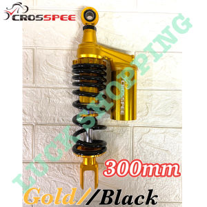 CROSSPEE High Quality 300MM Motorcycle Rear Shock Absorber For Mio/ Beat /Click / Skydrive /Fino /Scoopy /Gear /Gravis