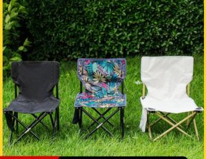 Kursi Camping / Kursi Mancing / Kursi Outdoor Lipat Tahan Beban Sampai 100 Kg Ukuran