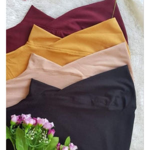 Jilbab anak perempuan 4-10 tahun Bergo malay Jersey premium Kerudung instan dagu malaysia Hijab sekolah