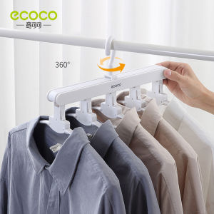 Móc treo quần áo đa năng Ecoco E1904 5in1 thông minh gấp gọn