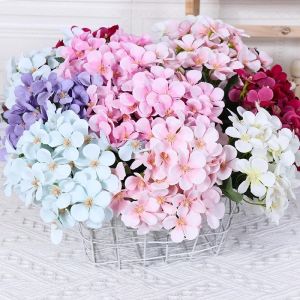 ( Không kèm chậu ) Nhánh hoa tú cầu giả C71 trang trí nhà cửa xinh xắn TTNTC71