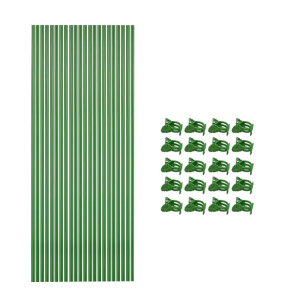 22Pcs Bendable Support Bracket with Clamping Accessories For Garden Vertical Growth Assistance