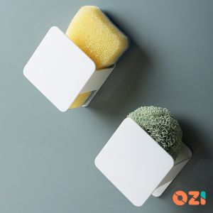 OZI Sponge Holder high quality Durable Plastic PP Hanging Kitchen or Bathroom Sponge Holder