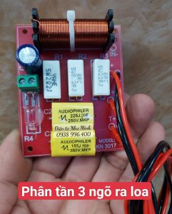 MẠCH LỌC LQA KÉO KM3017 Bass - Mid - Treble - Phân tần Loa Kéo 3 đường tiếng ( GIÁ BÁN 1 CÁI )