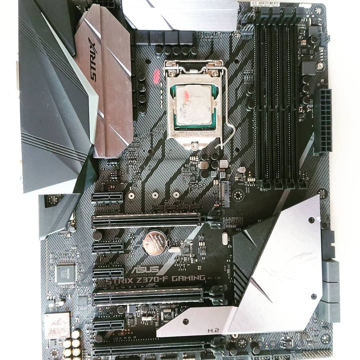 Gaming Motherboard Rog Strix Z370f Gaming PAKET MOTHERBOARD ASUS