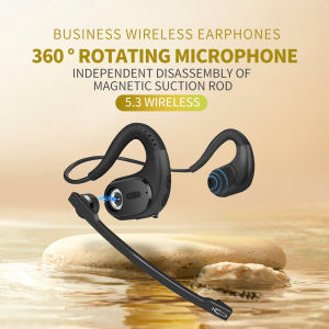 🎧 【Reaystock】 + FREE Shipping 🎧G9 Trucker Bluetooth Headset Sports Wireless Headphones with Removeable Boom Microphone Mute Button Open Ear Bluetooth Earphones