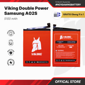 VIKING Baterai Samsung Galaxy A02S A025 - A03S A037 - A04E A042 - M02S - F02S Double Power