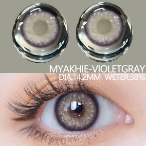 ราคาขายส่ง!🧚♀️Astin SHOP🧚♀️จัดส่งรวดเร็วจากประเทศไทย MYAKHIE ซีรีส์คอนแทคเลนส์สีตาโต เลนส์ธรรมชาติและซอฟต์🔥ใช้เป็นเวลาหนึ่งปี DIA: 14.2MM
