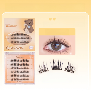 Glue-Free Fake Eyelashes Transparent Adhesive Tape Self-Adhesive Wispy 3 Seconds To Wear Easy To Apply