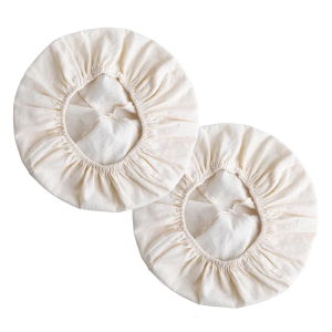 Washable Bread Making Accessories Set of 2 Cloth Banneton Liners Bread Proofing Basket Cover Home Kitchen Baking Tool