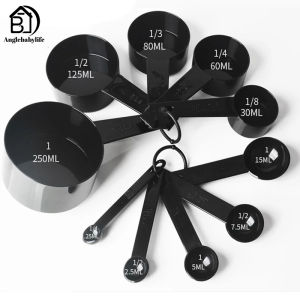 5/10pcs Multi Purpose Spoons/Cup Measuring Tools PP Baking Accessories Plastic Handle Kitchen Gadgets