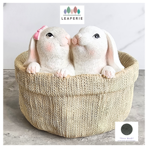 The Leaferie Hoppi Rabbit Flowerpot . flowerpots flower pot plant pots planter planters