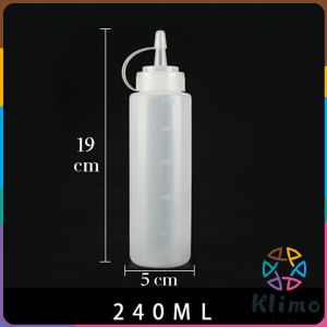KLIMO Ketchup bottle Salad dressing Squeeze Bottle Condiment Dispenser 240/360/450/500/680ml