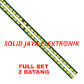 BACKLIGHT TV LED LG 49 INC 49UB850 49UB830 49UB820 49UB850T 49UB830V 49UB830T 49UB820T LAMPU BL SMD 49UB LIDI STRIP STRIPS BERAS 49INCH 49INC 49IN 66K 66 LED PER STRIP 49 INCH IN. 