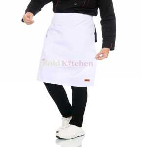 Apron Masak Koki Chef Model Half Long