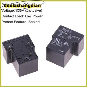 [Duola] 2 pcs 12V Relay 832A-1A-F-C-B 12VDC 30A 4pins รีเลย์แม่เหล็กไฟฟ้า