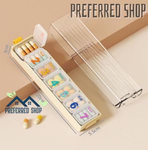 PREFERRED storage box tightly sealed tablet distribution box carry with you seven days a week