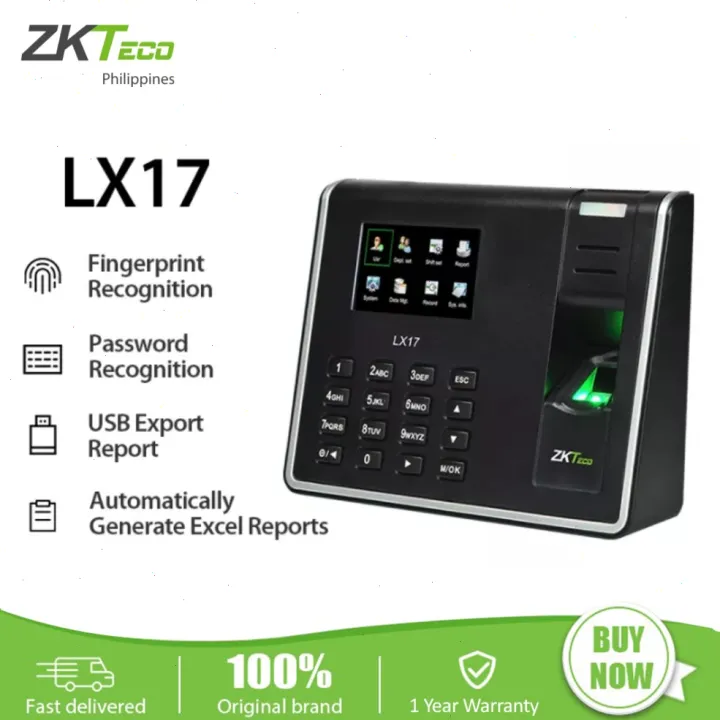 ZKTeco%20LX17%20Fingerprint%20Time%20Attendance%20Machine%20Biometrics%20System%20Bundy%20Clock%20Time%20Recorder%20Punch%20Card%20Machine%20LX17%20-%20Image%202
