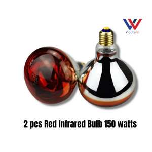 2 pcs 100 watts Heat Emitter Infrared heater bulb for chicks Heat lamp shade Breeding Lamp Infrared led bulb