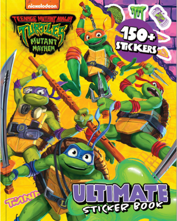 TMNT MUTANT MAYHEM ULTIMATE STICKER BOOK | Lazada