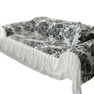 พรมผ้าห่มโซฟาแบบแอบสแตรกสี่ฤดูที่สวยงามของตกแต่งบ้านฝาครอบกันฝุ่นผ้าคลุมผ้าคลุมตั้งแคมป์