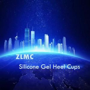 Silicone Gel Heel Cups- Pair of Heel Cushion Shoe Inserts Plantar Fasciitis Inserts - Silicone Gel Heel Pads for Heel Pain Bone Spur & Achilles Pain (Blue)