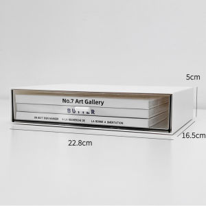 Desk Organiser Stationery Organizer Stackable Desktop organiser drawer In white color