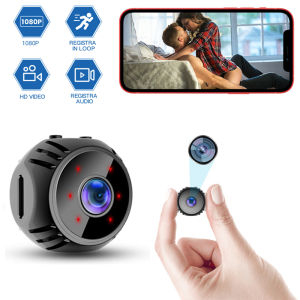 Original Product + FREE Shipping W8 Wireless Webcams Multi-platform Rechargeable HD 1080P 360° 60° Wide Angle WIFI IP Night Vision Alarm Push 2in1 Mini Camera