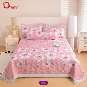 CADAR PROYU PATCH WORK ROPOL BEDSHEET 3IN1 SET PROYU/ CARDAR PATCHWORK Super Queen & King Set 3IN1