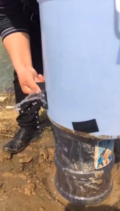 150x10cm Đen rò rỉ băng keo niêm phong nhựa PVC chịu nước băng keo kín rò rỉ Băng dán cho ống nước rò rỉ niêm phong