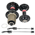 Novatec Road Bicycle Hub A171SB/F172SB Front 20H Rear 24H Quick Release Folding Bike Hub Disc 4 Bearing For 8-9-10-11-12 Speeds. 