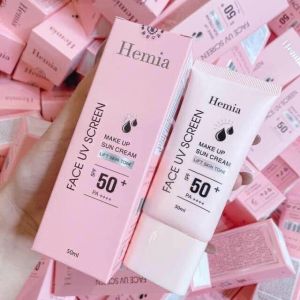 Kem chống nắng Hemia ( Hemia Hàn Quốc) dưỡng trắng make up bảo vệ da chống lão hóa