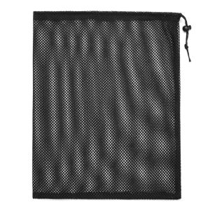 MILDPETAL Durable Home Multi Purpose Stuff Sack Storage Bag Mesh Drawstring Bag Laundry Bag