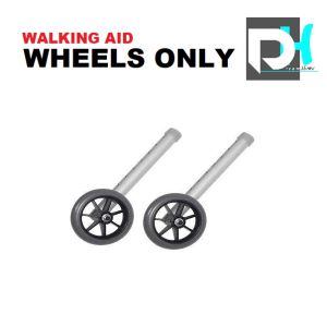 Heavy Duty Walking Aid with Adjustable Plastic Chair Black Adult Walker Multi-functional foldable stainless steel Walking Aid aids Crutches Canes Toilet Armrest  adult walker