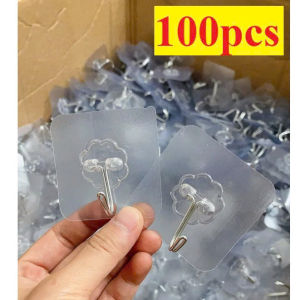 Combo 100 Móc Treo Tường Dính Siêu Dính Chịu Lực Tiện Dụng Cho Góc Nhà