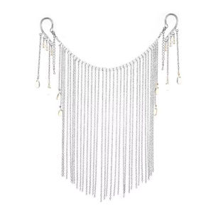 NEW!Boho Face Jewelry Detachable Tassel Bridal Accessory