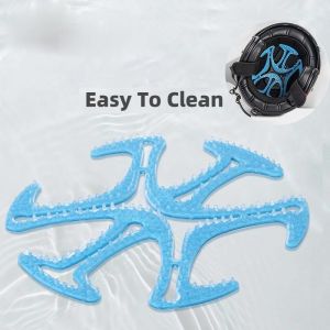 Riding Helmet Liner Pad Silicone Helmet Inner Padding Ventilate Silicone Breathable Helmet Pad Helmet Accessories