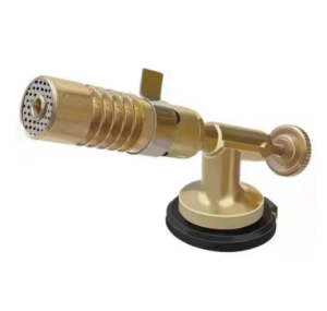 Đèn khò gas mini bằng đồng có vòng điều chỉnh oxy giúp ngọn lửa xanh và mạnh chất liệu không gỉ