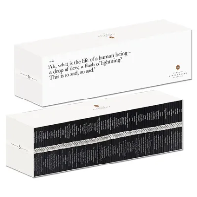 80Pcs Little Black Classics Box Set Penguin Classics Original English Novel